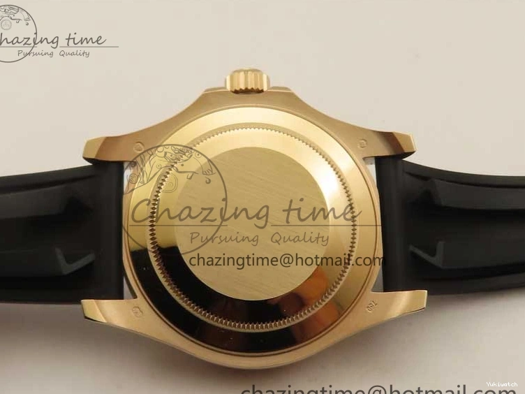 Black on 126655 Black 1:1 Bezel VS3235 Yacht-Master Edition Best Rubber Strap Ceramic RG 3EF 0415